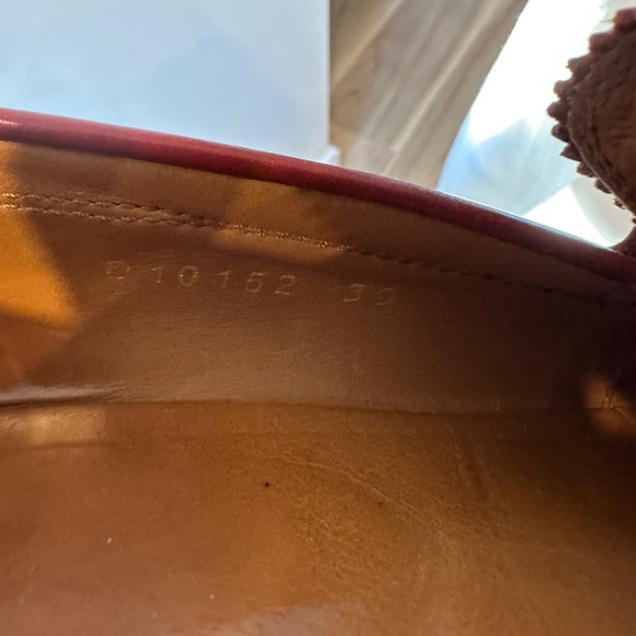 Women’s Sartori burgundy loafer. Size 39 - Picture 8 of 10